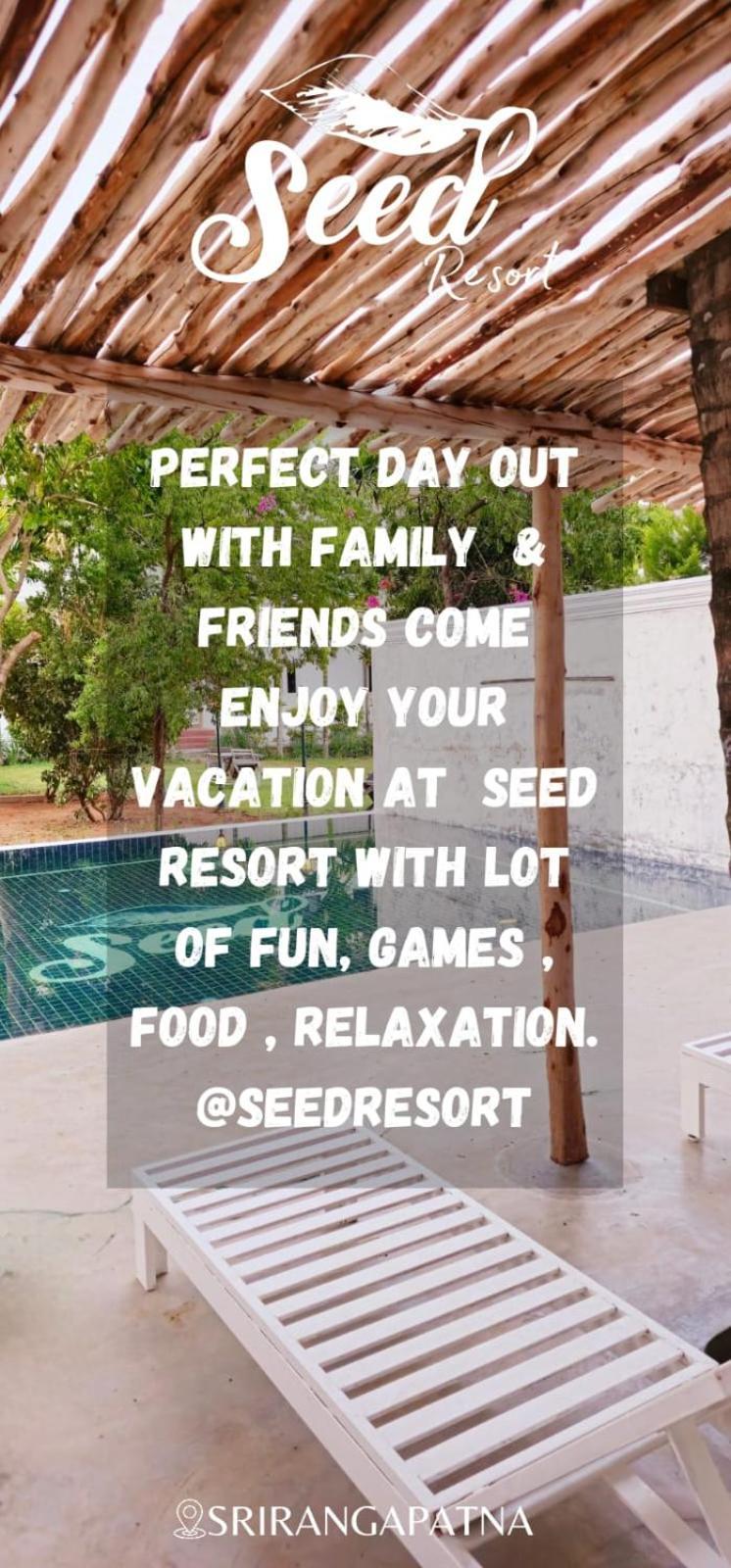 Seed Resort Shrīrangapattana Exterior foto